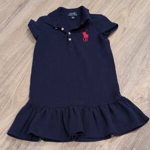 Polo by Ralph Lauren Navy Dress Girls Size 5